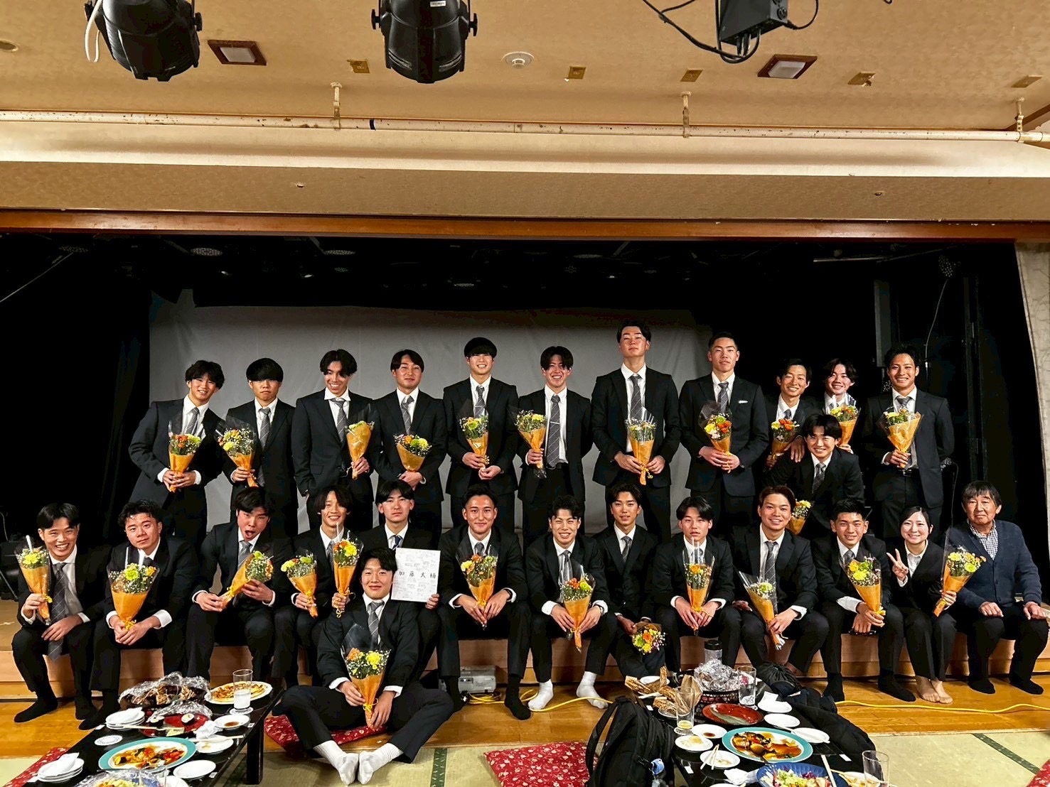 尚美学園大学サッカー部納会に出席して